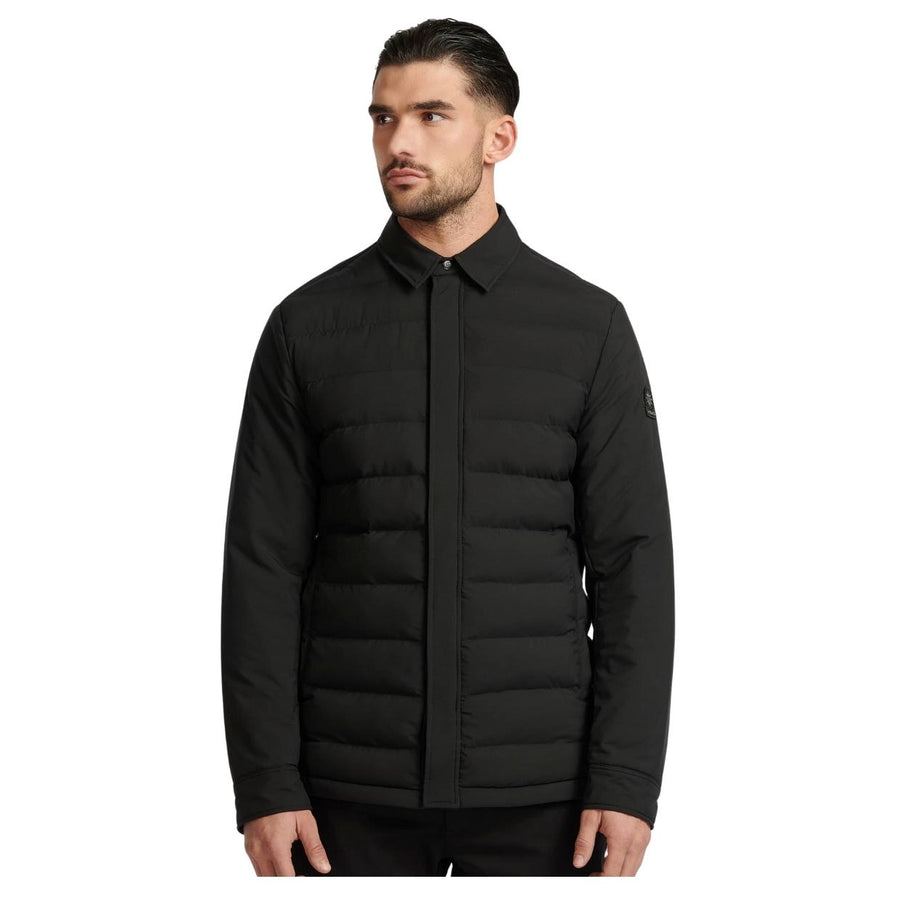 Sandbanks Echelon Quilted Black Puffer Jacket