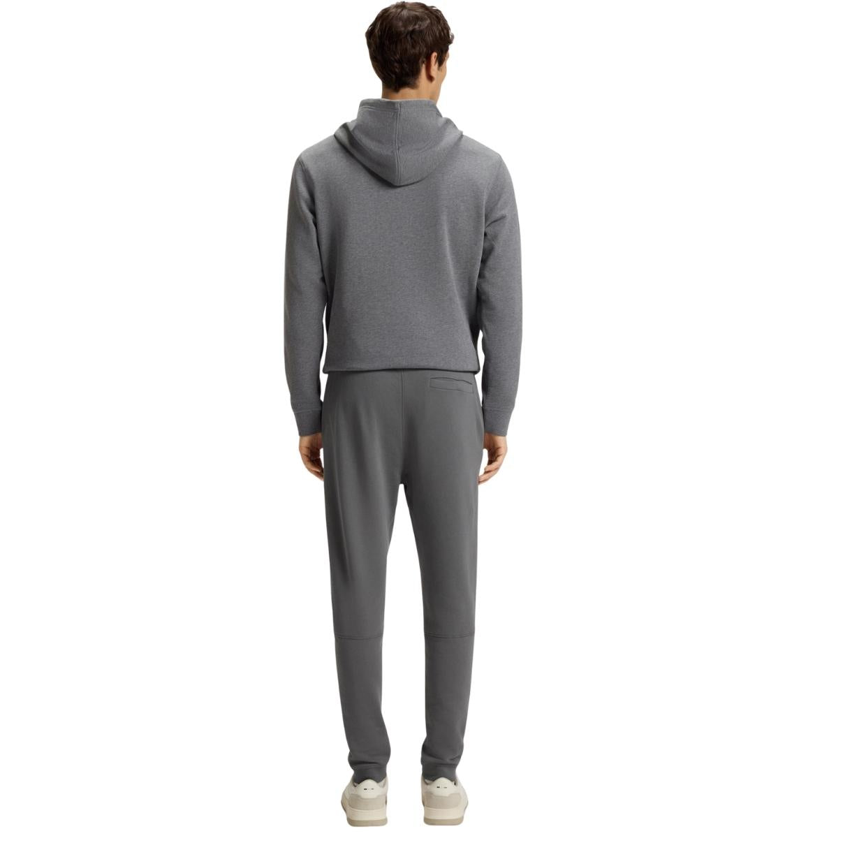 BOSS Wetalk Cotton Terry Grey Jogging Bottoms