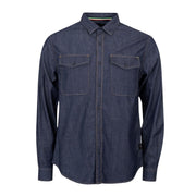 Replay Rinsed Wash Deep Blue Denim Shirt