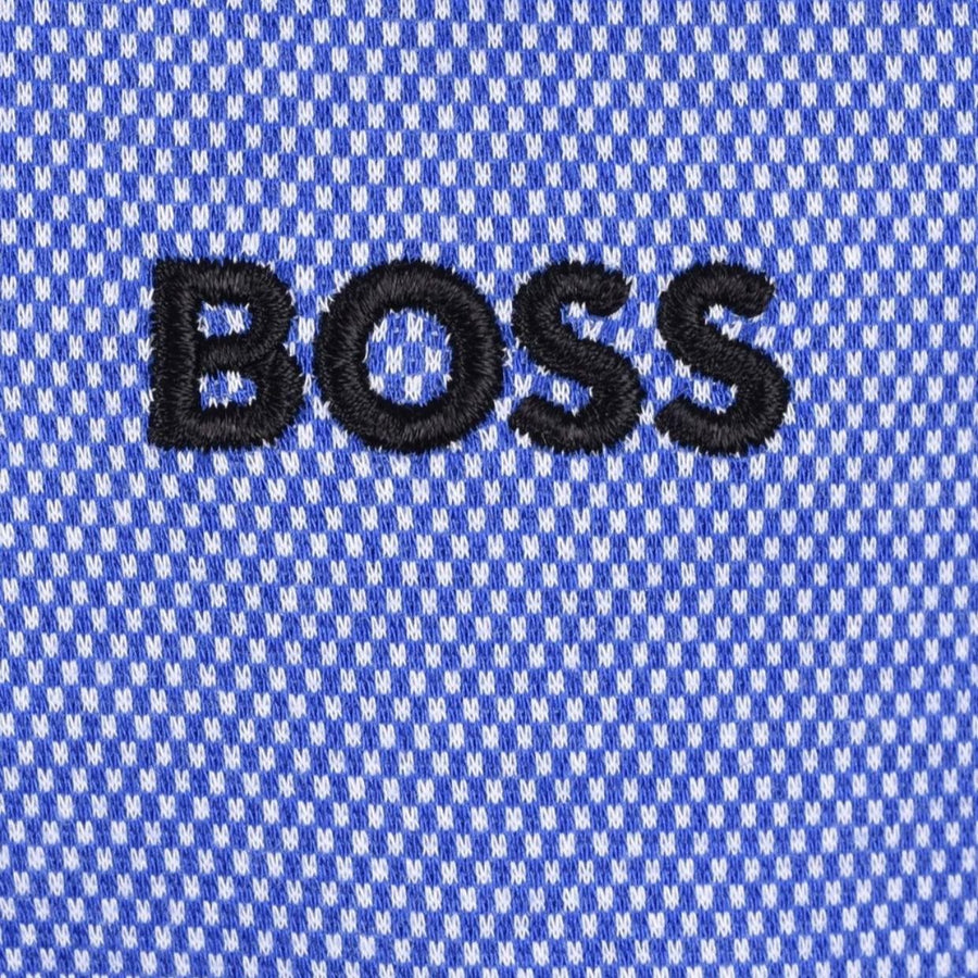 BOSS Regular Fit B Motion Long Sleeve Blue Shirt