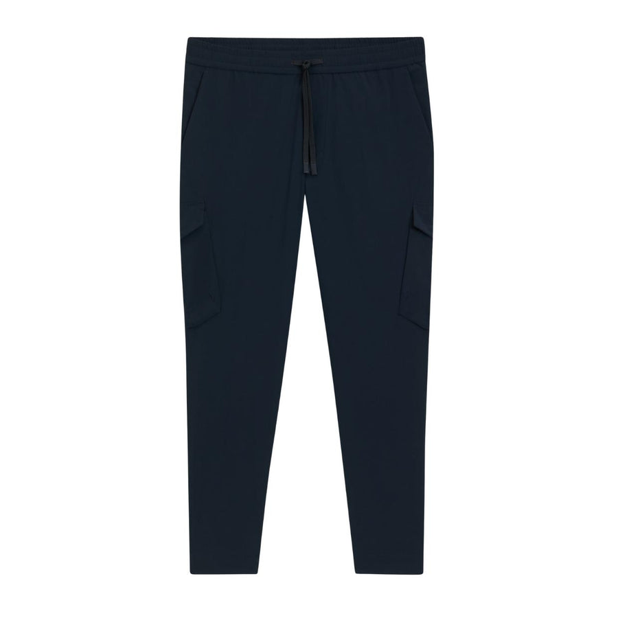 BOSS Urbanex Tapered Fit Navy Cargo Trousers