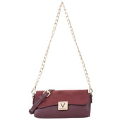 Valentino Bags Evissa Flap Prugna Shoulder Bag