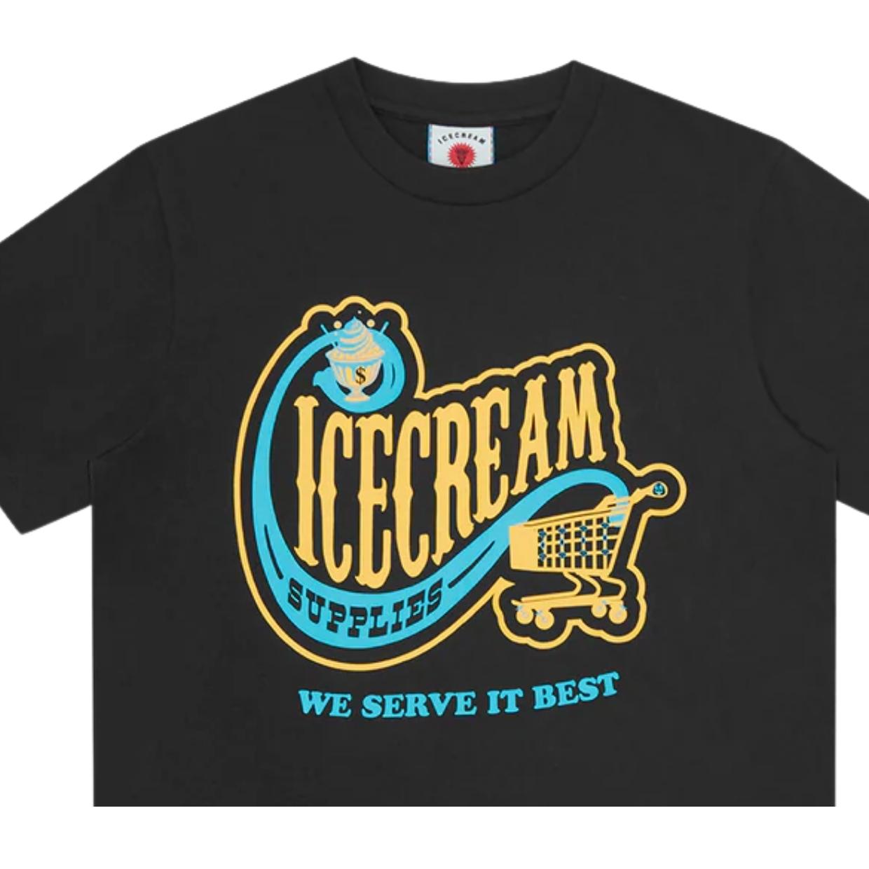 ICECREAM Convenience Store Black T-Shirt