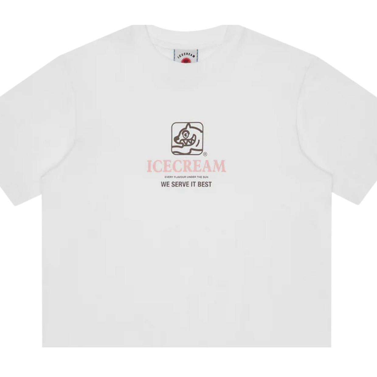 ICECREAM Serve It Best White T-Shirt