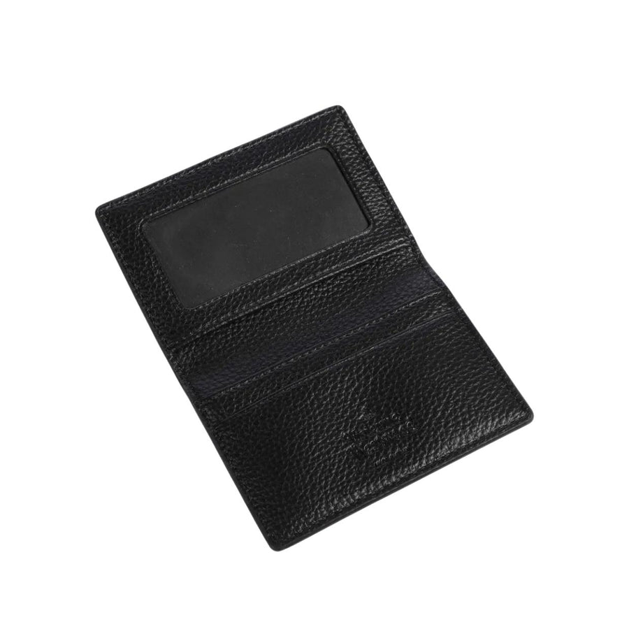 Vivienne Westwood Grain Black Flap Card Holder