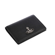 Vivienne Westwood Grain Black Flap Card Holder