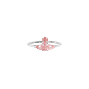 Vivienne Westwood Platinum Pink Tammy Ring