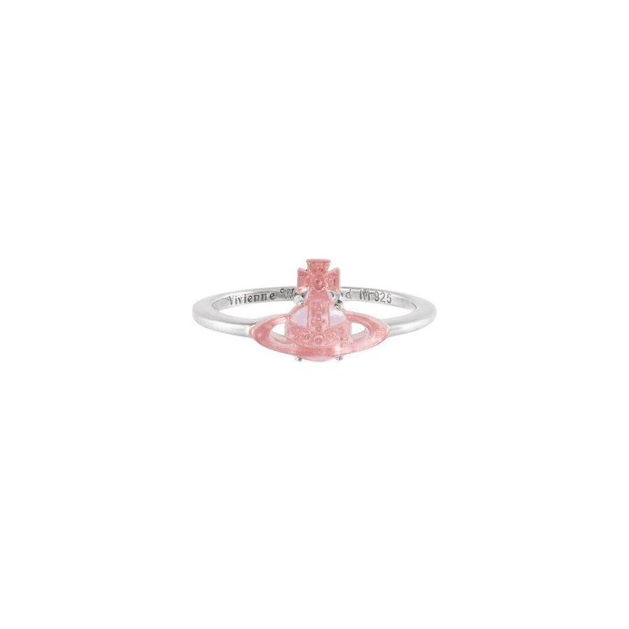 Vivienne Westwood Platinum Pink Tammy Ring
