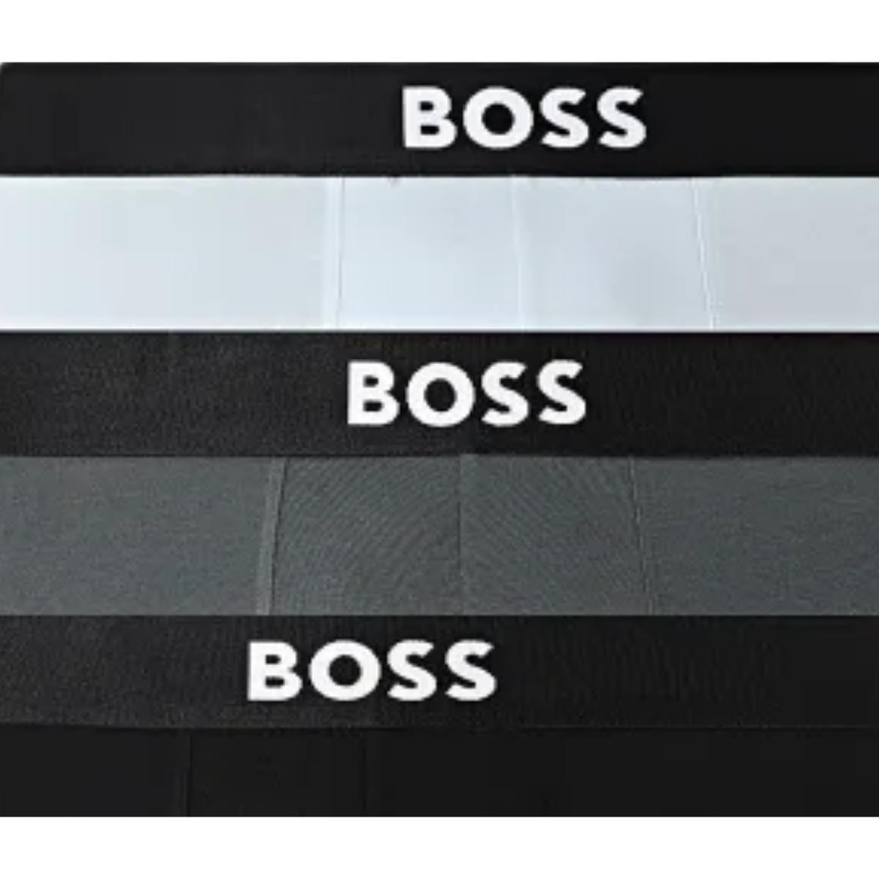 BOSS Stretch Cotton Three Pack Boxer Brief