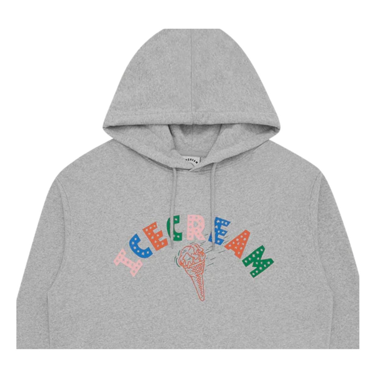 ICECREAM Cone Heather Grey Hoodie