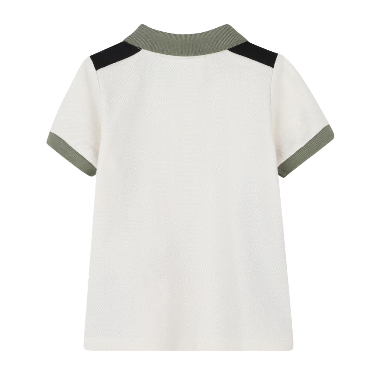 BOSS Baby Printed Logo Sand Polo Shirt