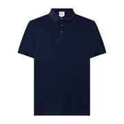 Calvin Klein Embroidered Logo Navy Polo Shirt