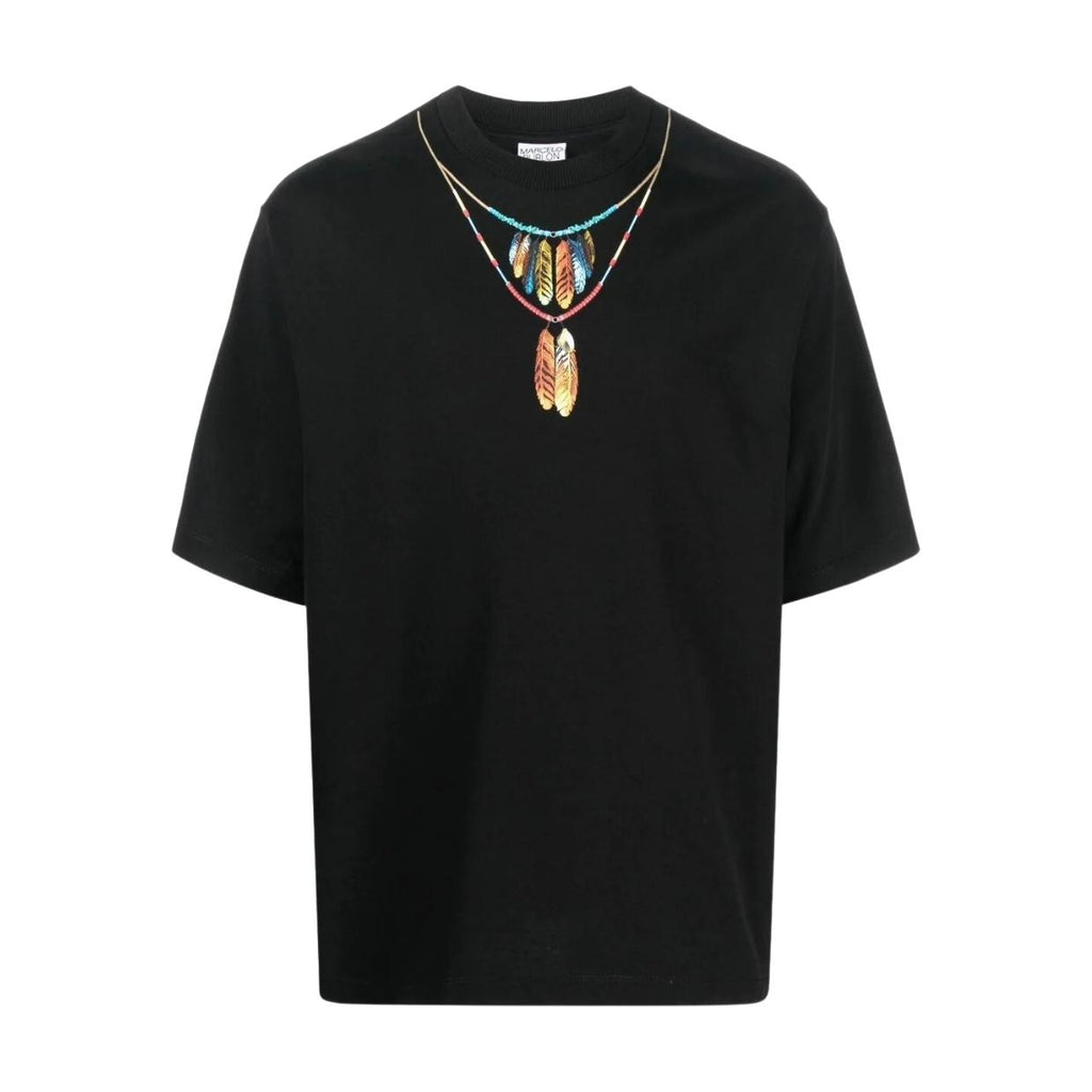 T-shirt Marcelo Burlon Noir à Sequins - Taille XS - Neuf Avec Étiquettes