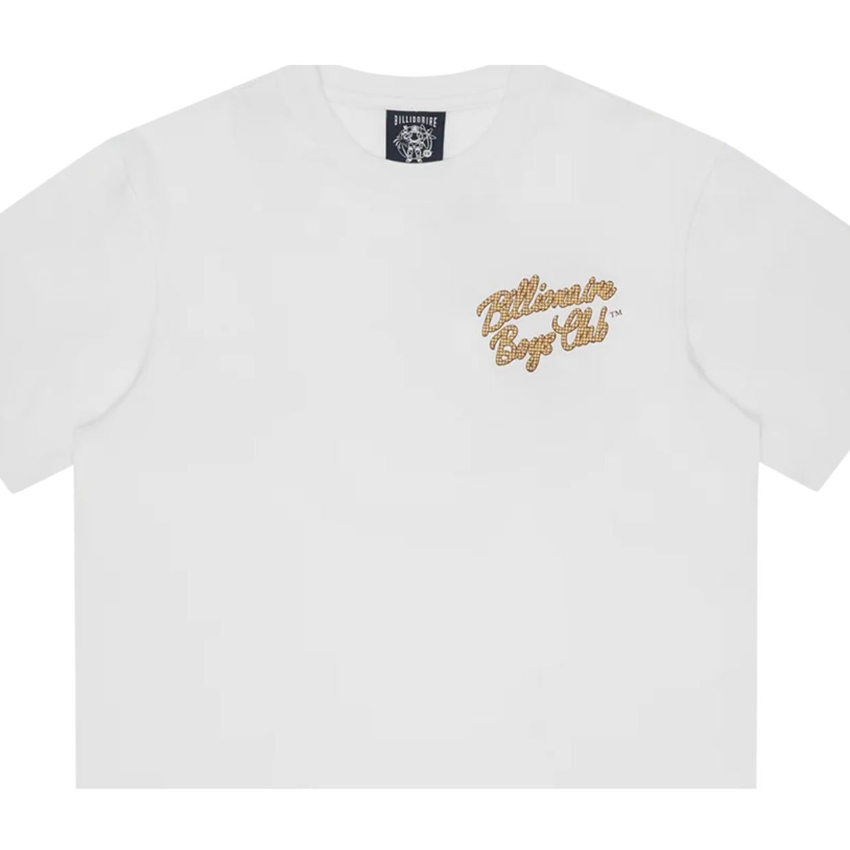 Billionaire Boys Club Script Logo White T-Shirt