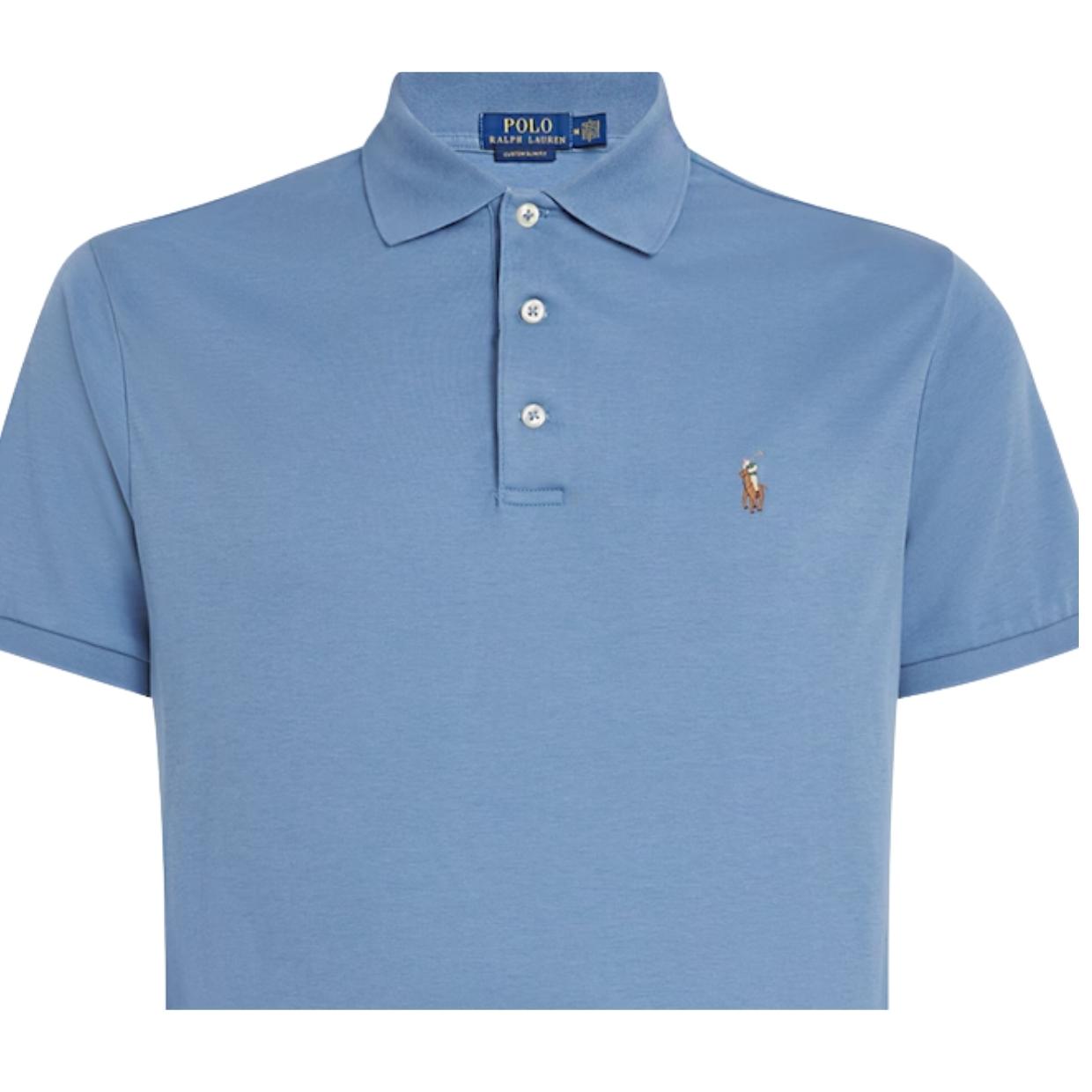 Polo Ralph Lauren Embroidered Pony Blue Polo Shirt