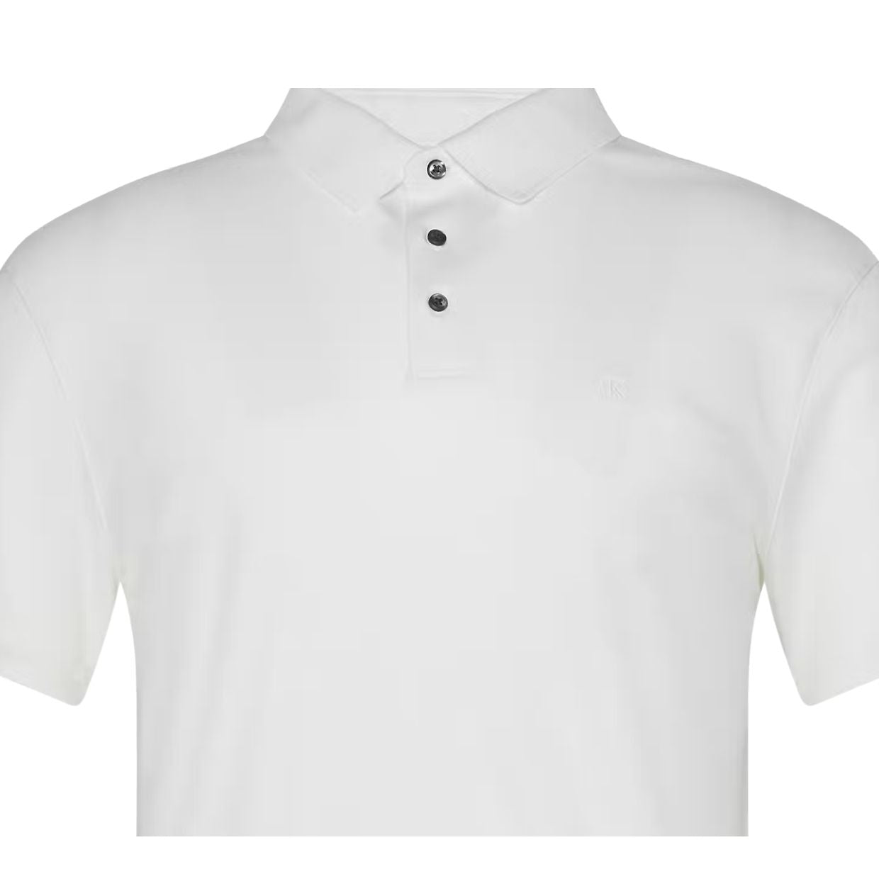 Calvin Klein Embroidered Logo Bright White Polo Shirt