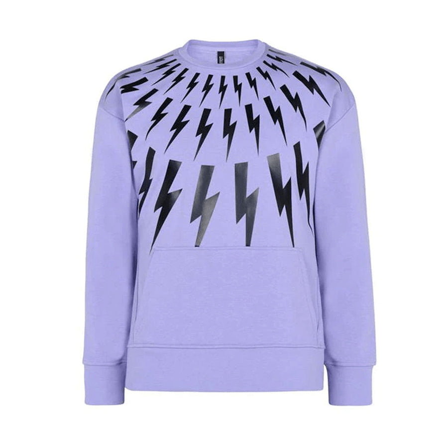 Neil Barrett Thunderbolt Crewneck Sweatshirt