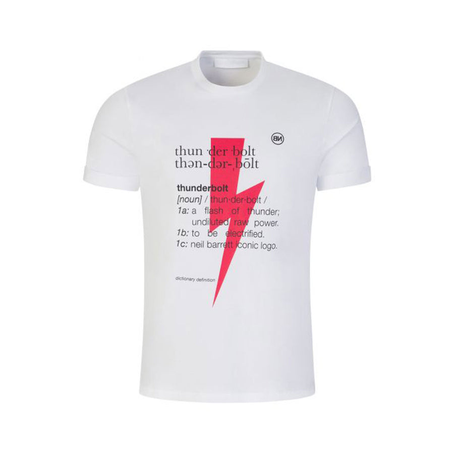 Neil Barrett Thunderbolt Definition Tee