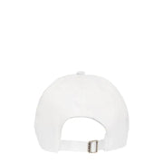 MSGM White Embroidered Logo Cap