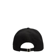 MSGM Black Embroidered Logo Cap