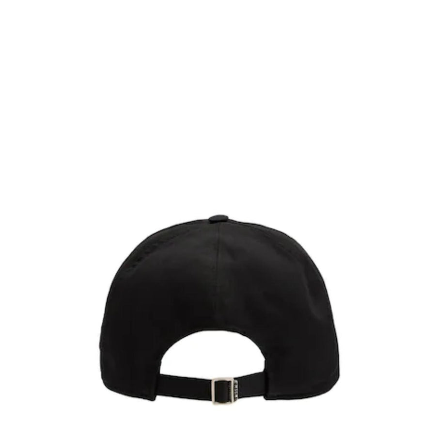 MSGM Black Embroidered Logo Cap