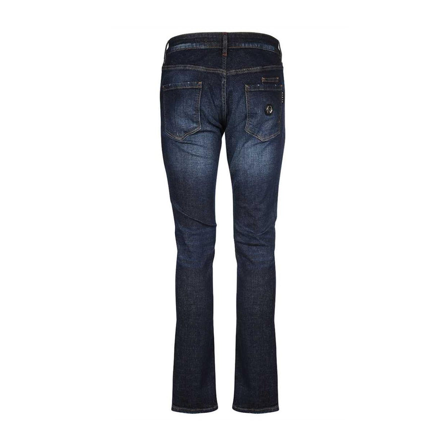 Philipp Plein Super Straight Cut Institutional Jeans