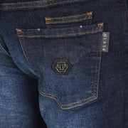 Philipp Plein Super Straight Cut Institutional Jeans