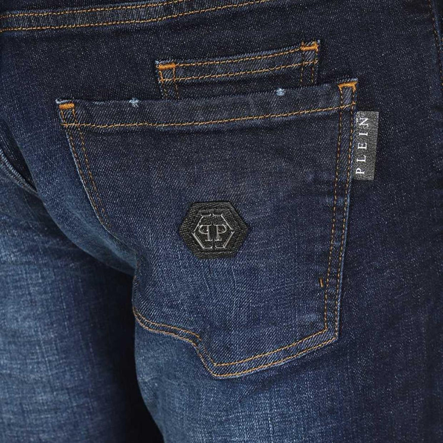 Philipp Plein Super Straight Cut Institutional Jeans