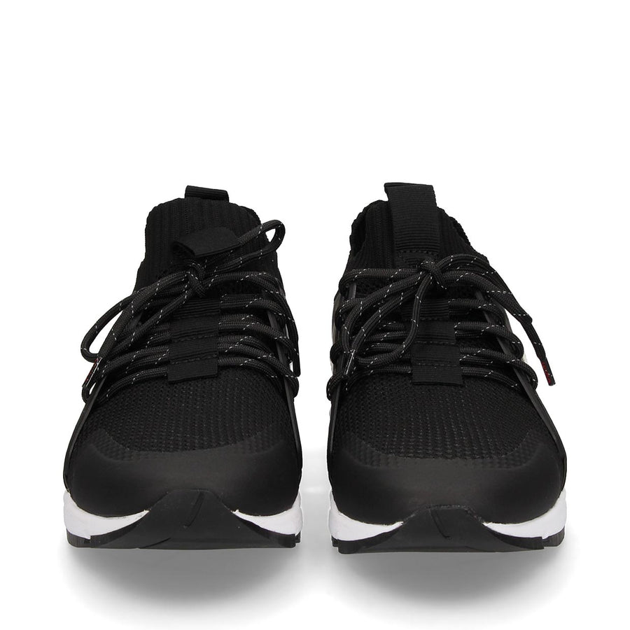Hugo Boss Black Knitted Sock Running Inspired Trainers