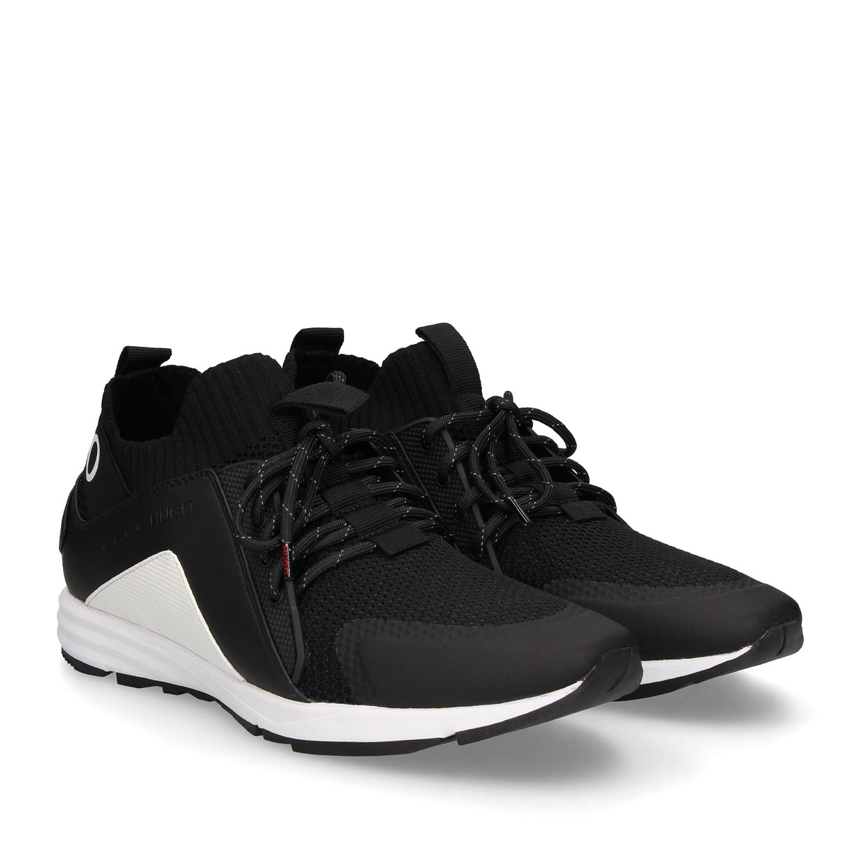 Hugo Boss Black Knitted Sock Running Inspired Trainers