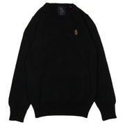 Luke 1977 Junior Gerard 3 Black Knit Jumper front