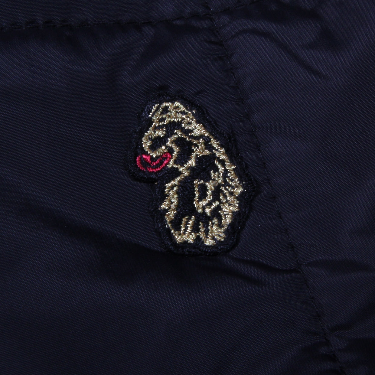 Luke 1977 Junior Black Southy Puffer Jacket logo