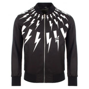 Neil Barrett Thunderbolt Camo Print Reversible Bomber Jacket