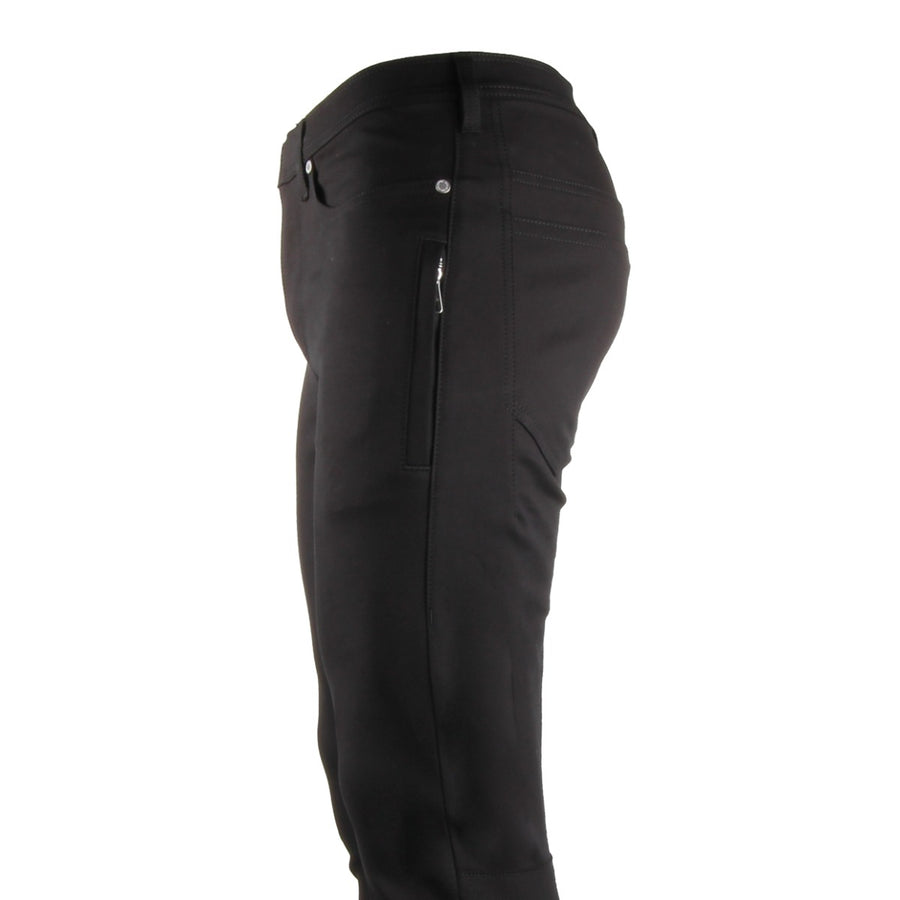 Neil Barrett Black Stretch Super Skinny Jeans Detail