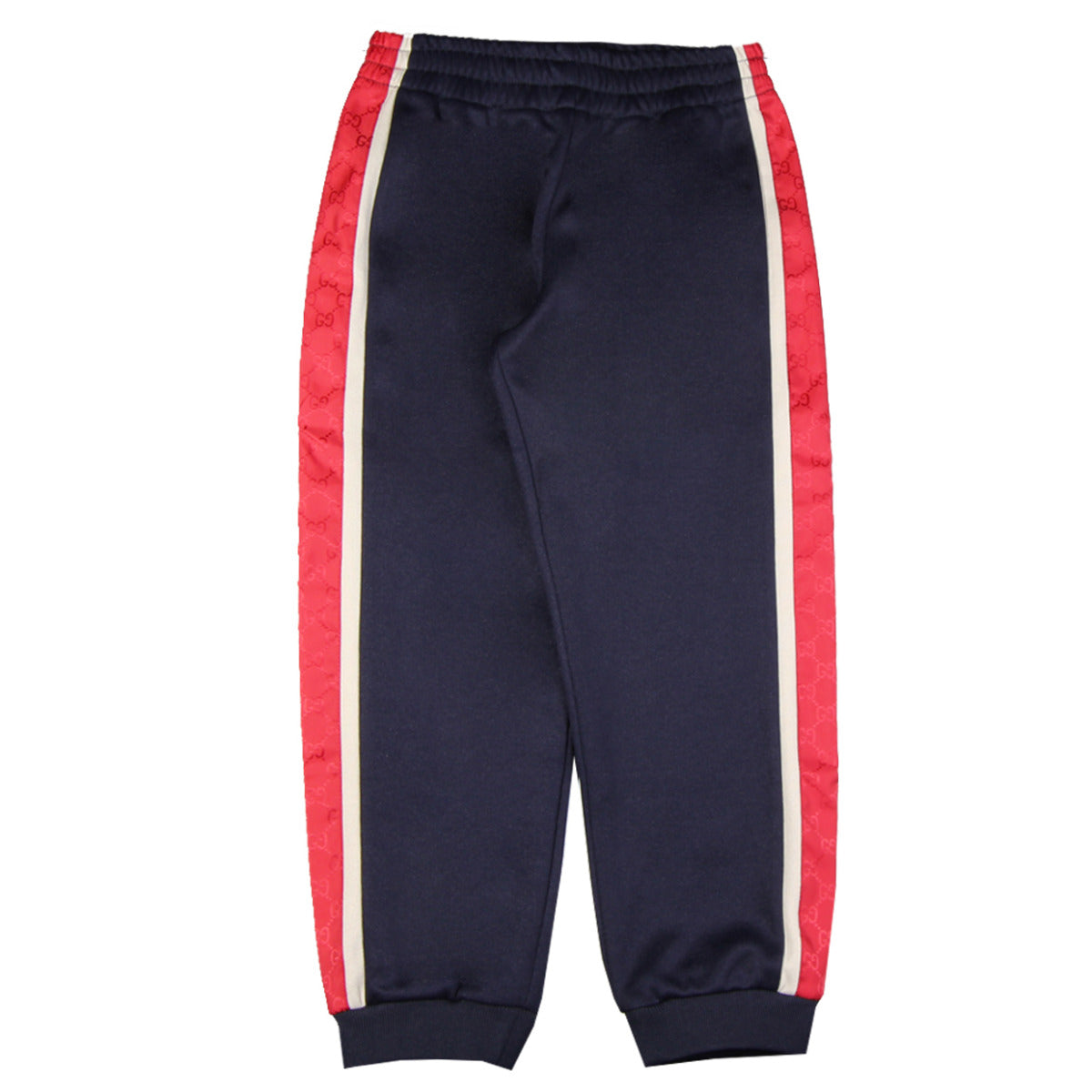 Gucci Kids Blue GG Print Trousers front
