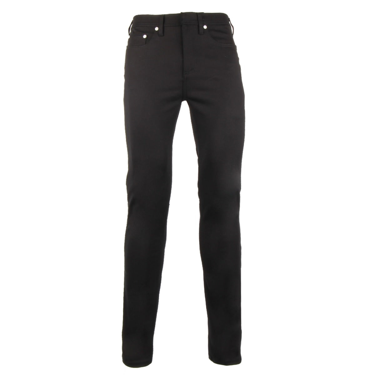 Neil Barrett Black Stretch Super Skinny Jeans Front