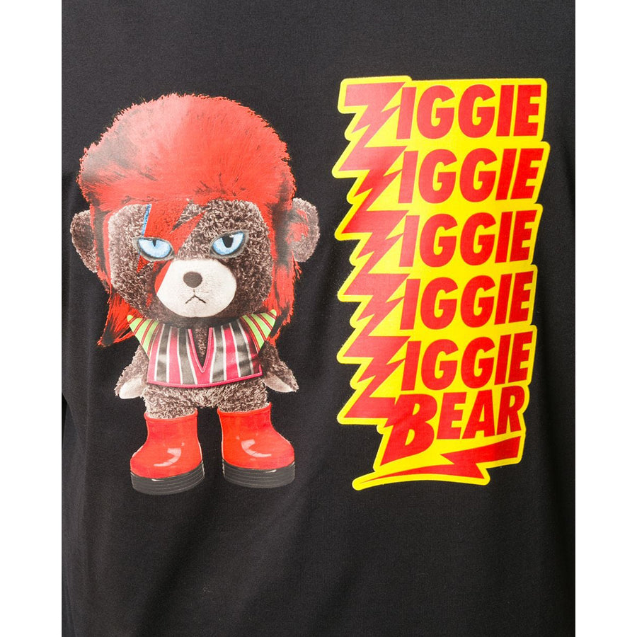 Neil Barrett Black Ziggie Bear Print T-shirt