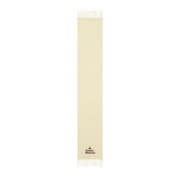 Vivienne Westwood Embroidered Logo White Scarf