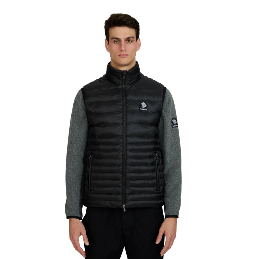 Sandbanks Ripstop Micro Black Puffer Gilet