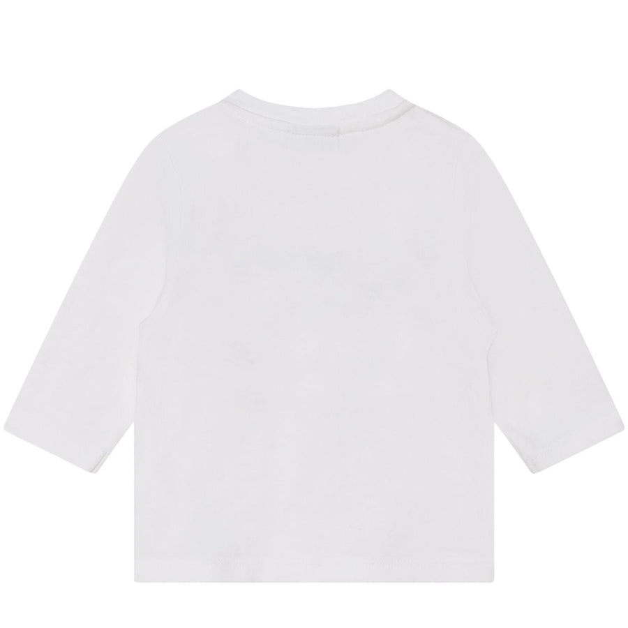 BOSS Baby Repeat Logo Print White T-Shirt