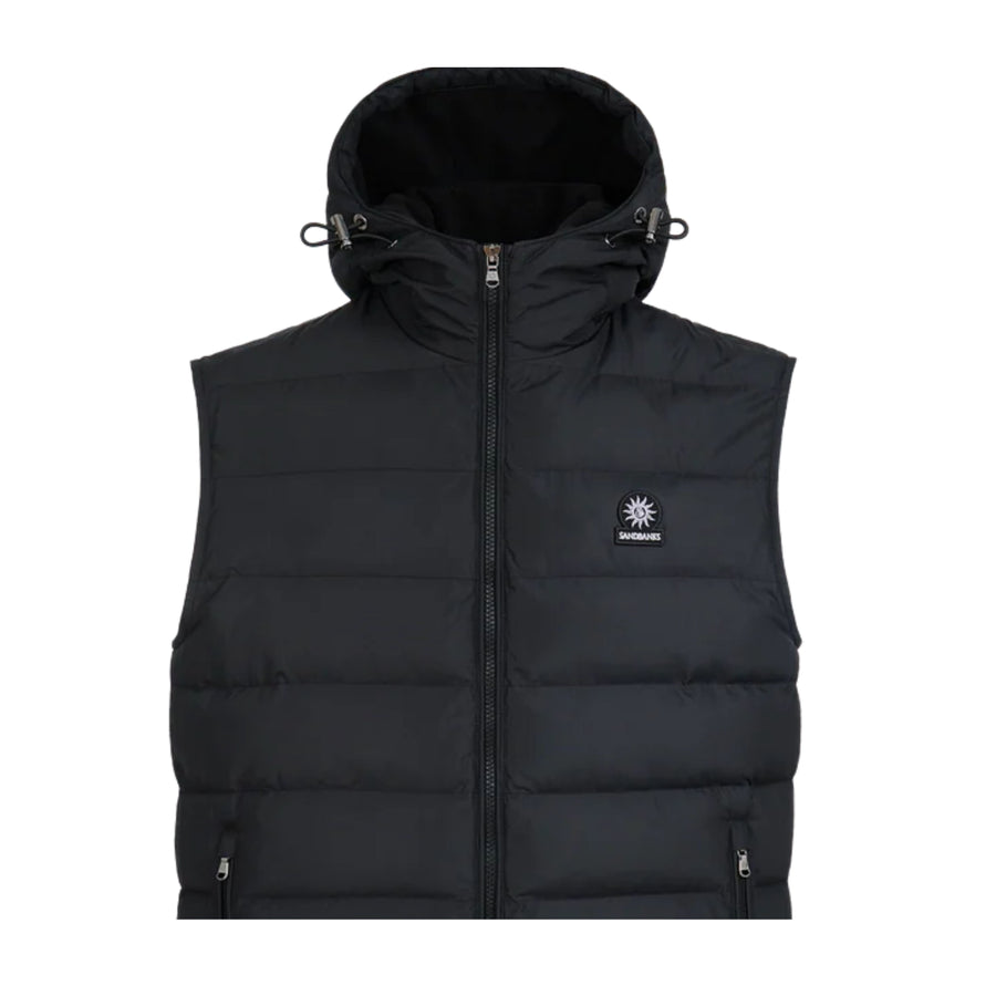 Sandbanks Frontier Hooded Puffer Gilet