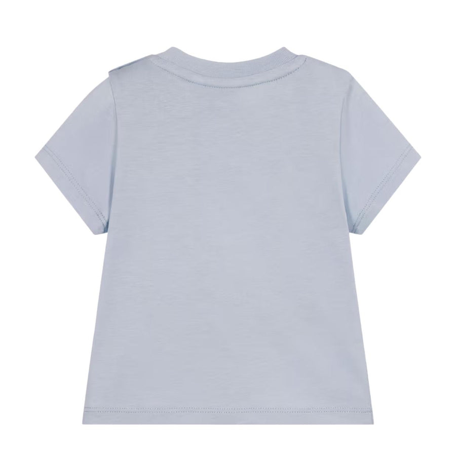 BOSS Baby Contrast Logo Pale Blue T-Shirt