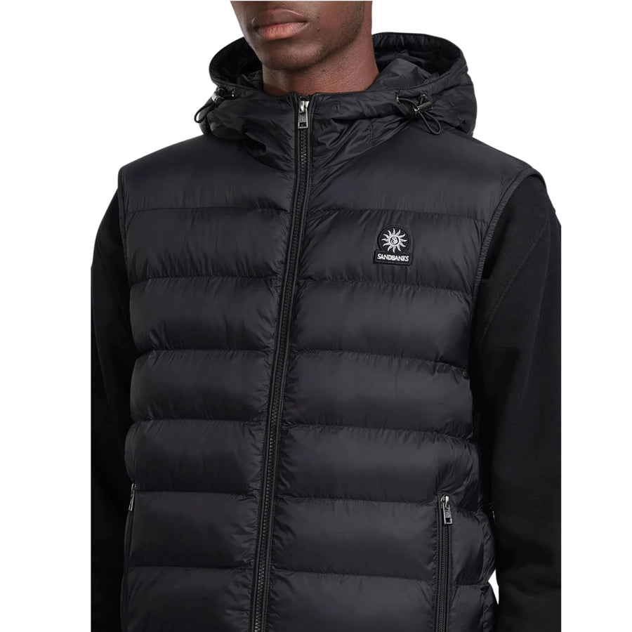 Sandbanks Frontier Hooded Puffer Gilet
