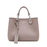 Emporio Armani Small Taupe MyEA Print Tote Bag
