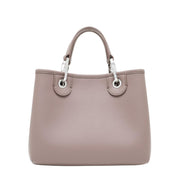 Emporio Armani Small Taupe MyEA Print Tote Bag