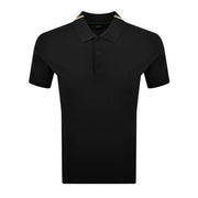 BOSS Stripe PL GOC Rank Black Polo Shirt