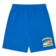 ICECREAM Blue IC Service Sweat Shorts