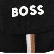 BOSS Stripe PL GOC Rank Black Polo Shirt