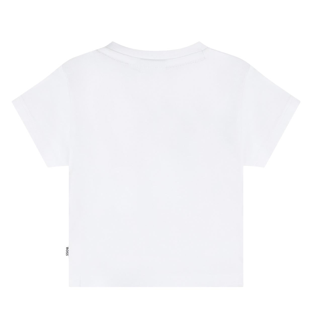 BOSS Baby Printed Logo White T-Shirt