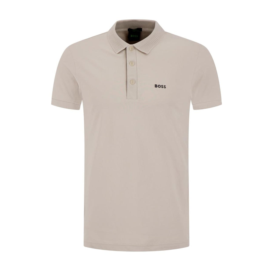 BOSS Paule Rib Beige Polo Shirt
